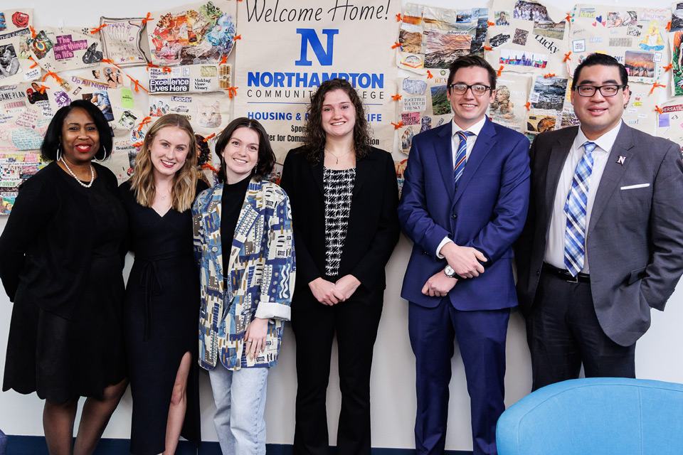 students and faculty outside the CCEI