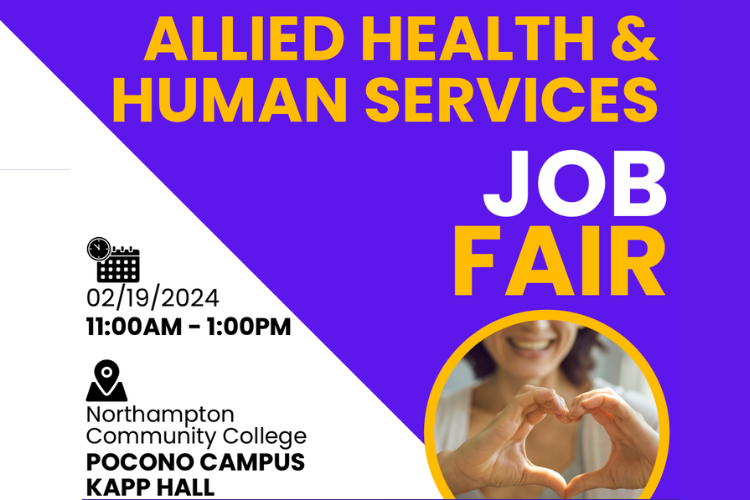 Pocono Campus Job Fair - Allied Health and Human Services