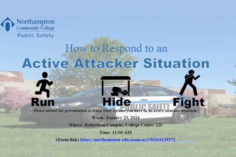 All Campus Run Hide Fight Training