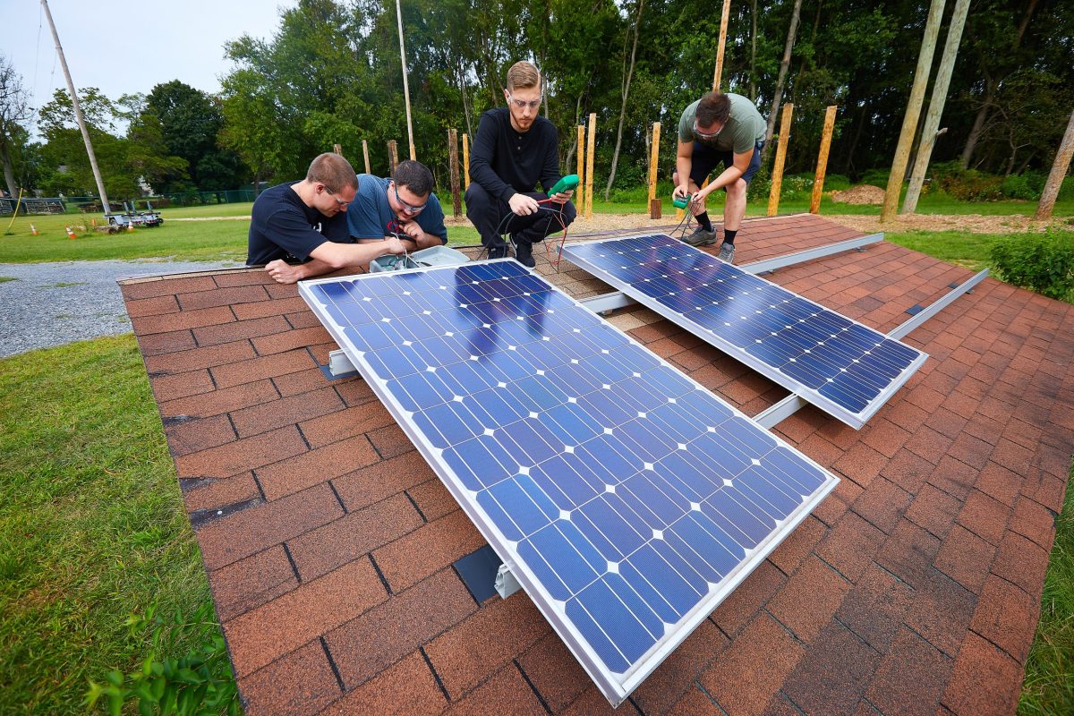 Solar Panel Workers