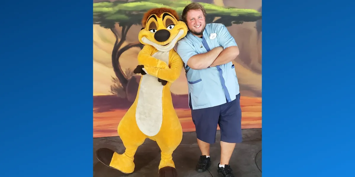 NCC Student w/ Timon