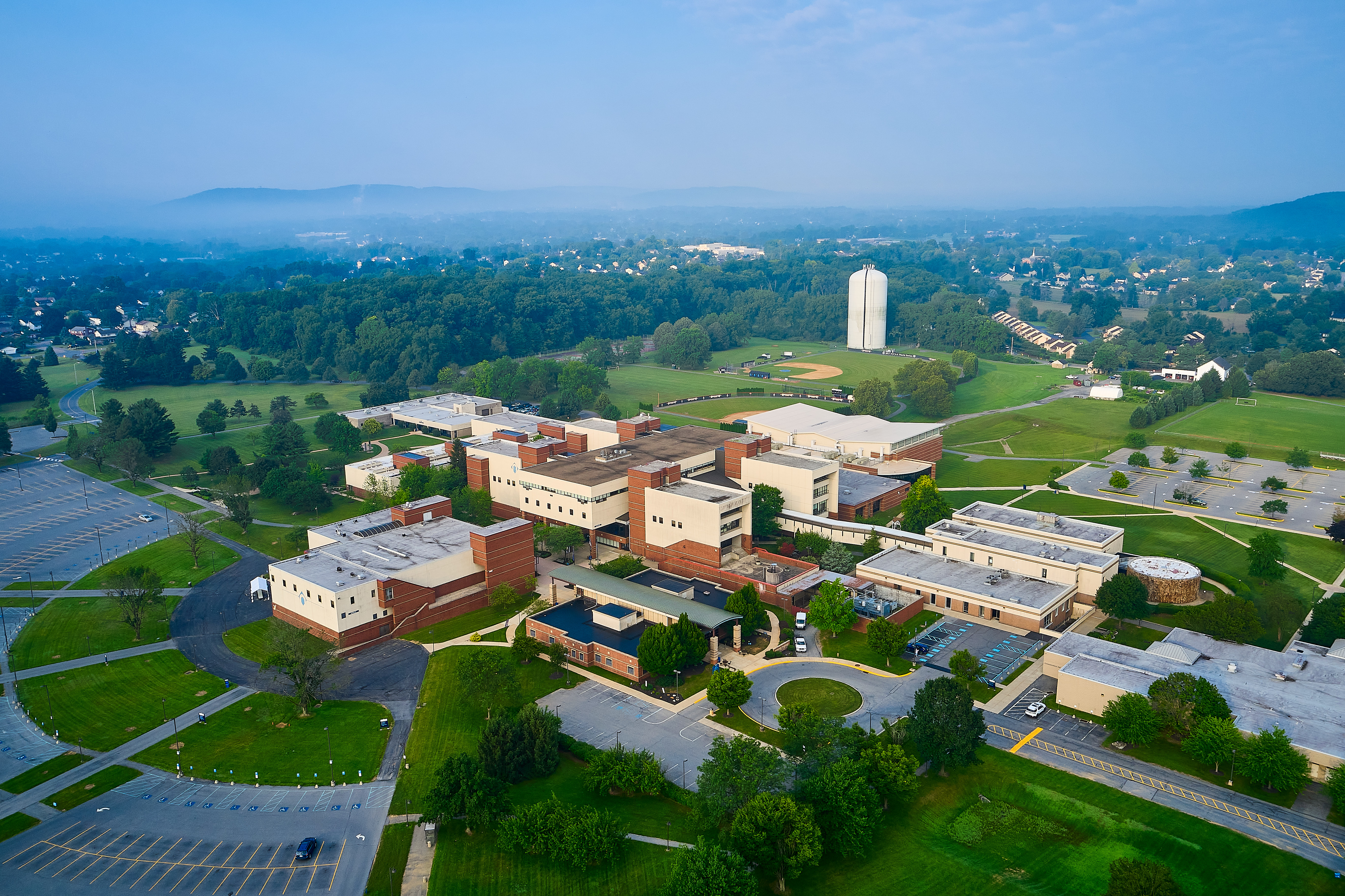 Aerial Shot of NCC Bethlehem Campus