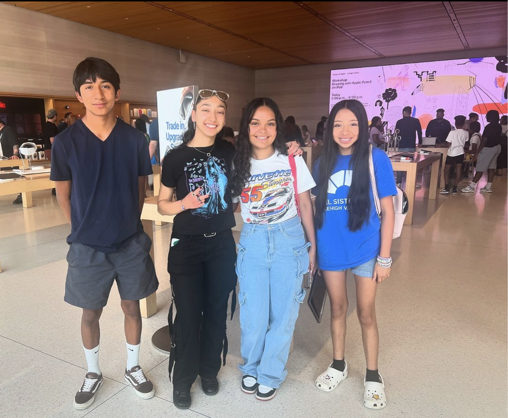 students at Joshway Event