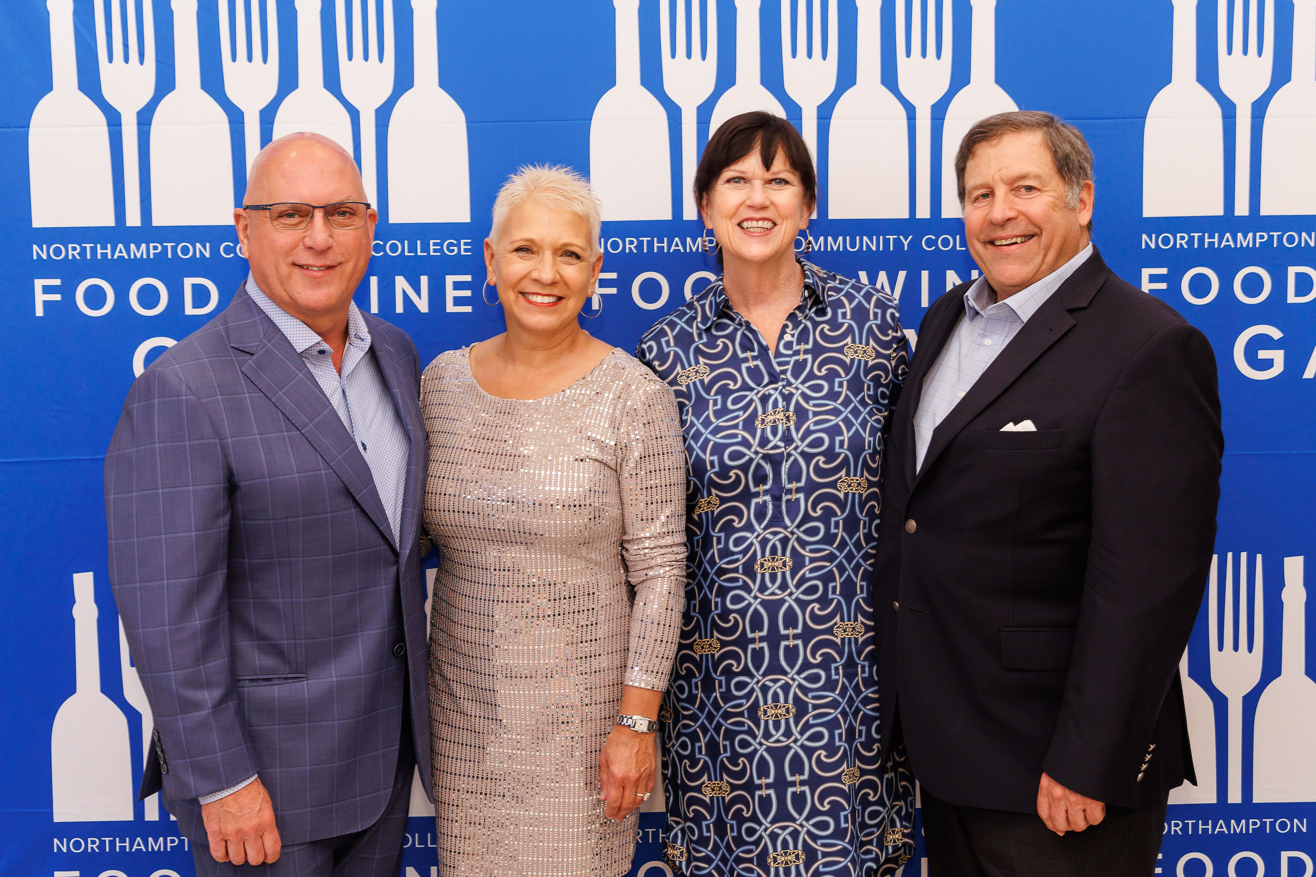 Molewski (left) at Food and Wine Event