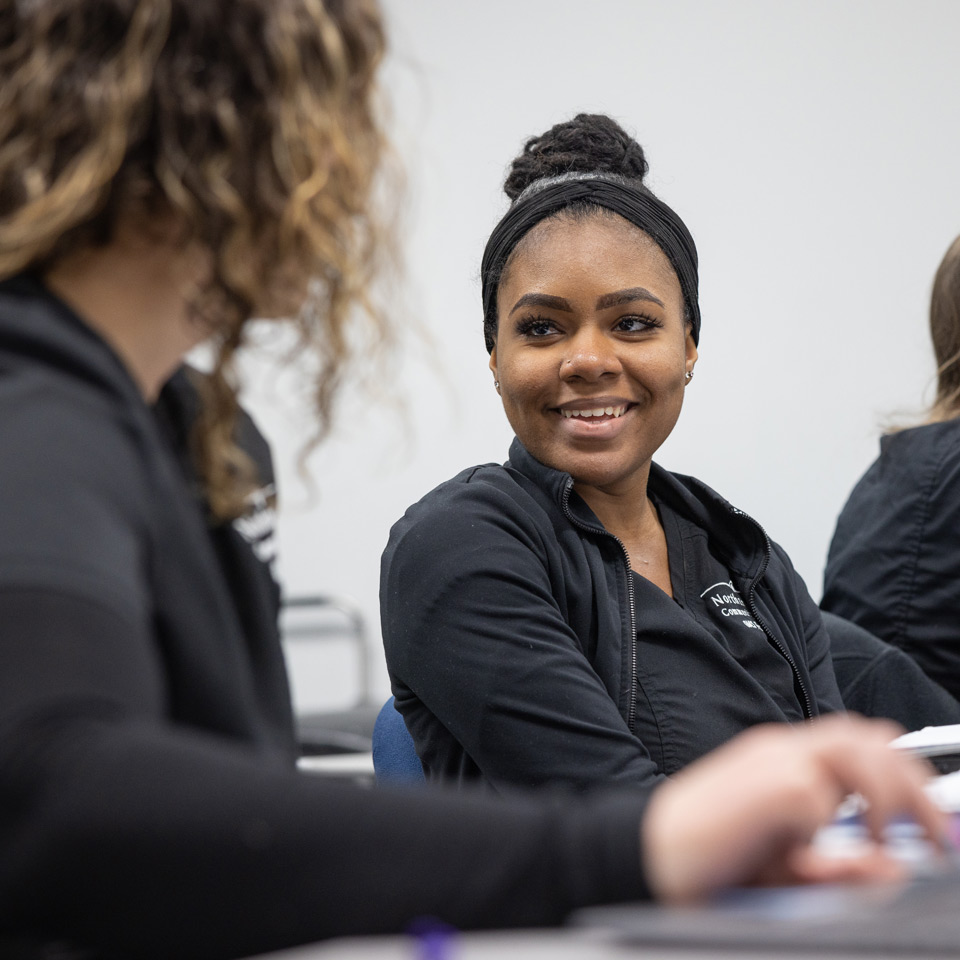 Female healthcare students